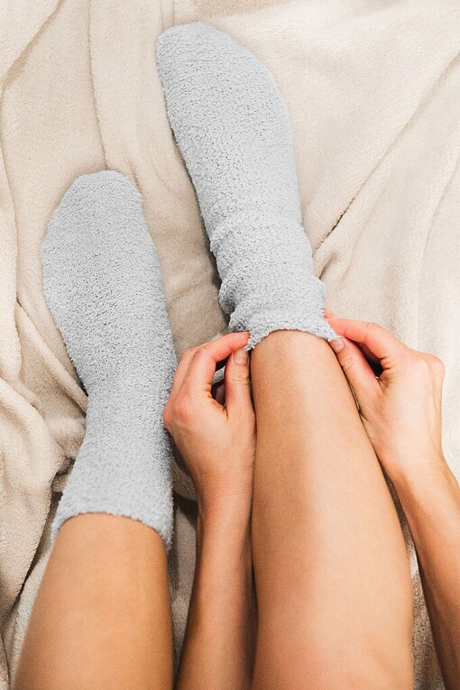 Hřejivé ponožky nejen na spaní