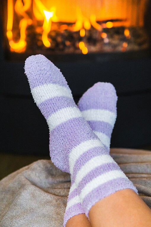 Teplé žinylkové ponožky