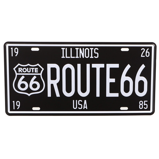 Retro cedulka U.S. Route 66 