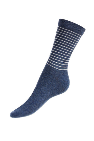 Stylové dámské ponožky s různými potisky. Materiál: 90% bavlna, 5% polyamid, 5% elastan.