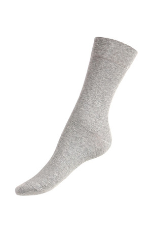 Jednobarevné dámské ponožky. Materiál: 80% bavlna, 17% polyamid, 3% elastan.