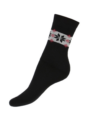 Dámské thermo ponožky. Materiál: 85% bavlna, 10% polyamid, 5% elastan.