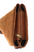Dámský jednobarevný kožený batoh
