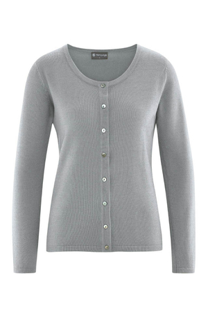 Dámský pletený vlněný svetr z udržitelné módní kolekce značky HempAge s kulatým výstřihem, můžete nosit po