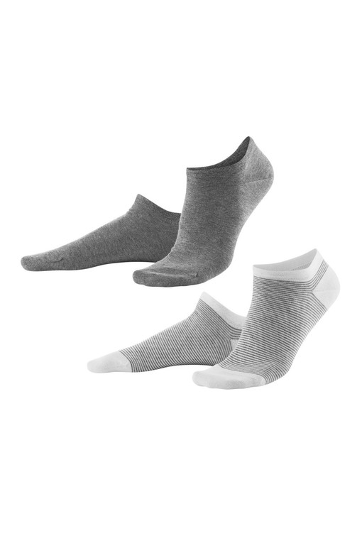 Biobavlněné ponožky 2 páry