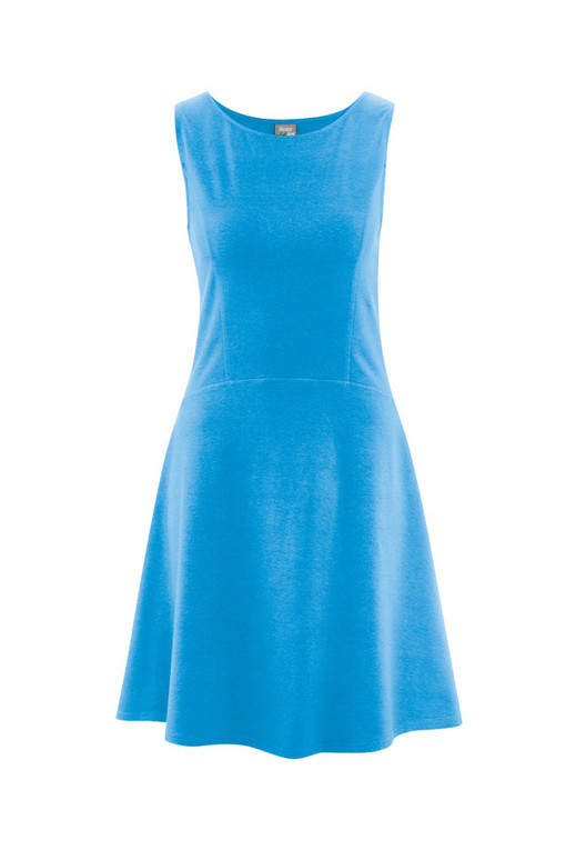 Letní dámské šaty z biobavlny a konopí