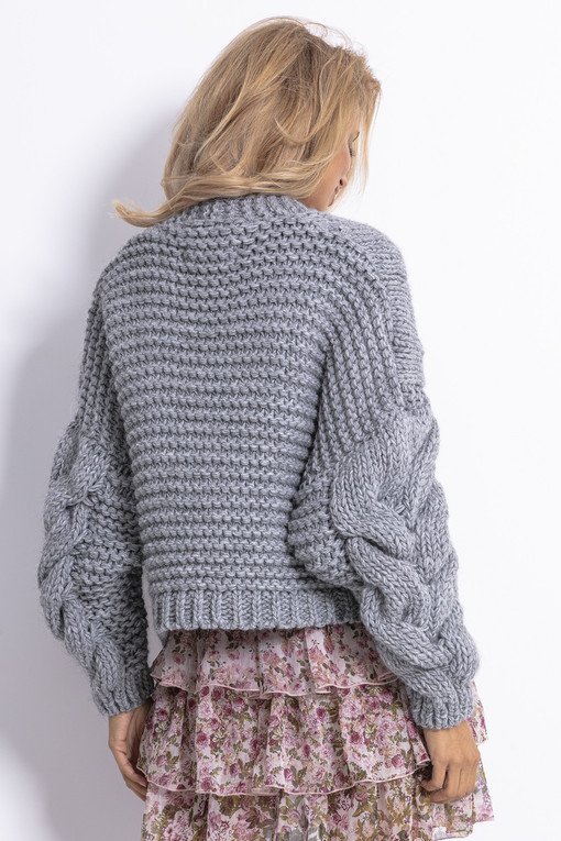 Huňatý vlněný svetr