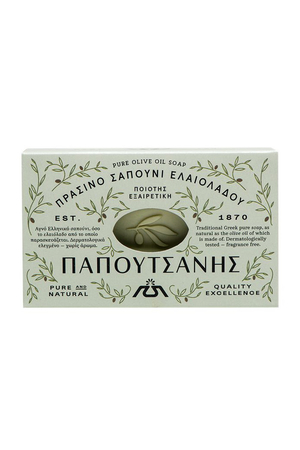 Tradiční přírodní řecké olivové mýdlo zelené. Pro milovníky přírodní kosmetiky nabízíme úžasná řecká