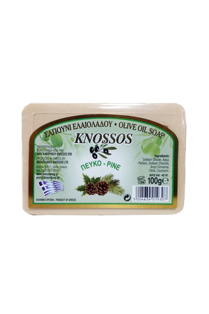 Řecké olivové mýdlo s vůní borovice. Pro milovníky přírodní kosmetiky nabízíme úžasná řecká olivová mýdla.