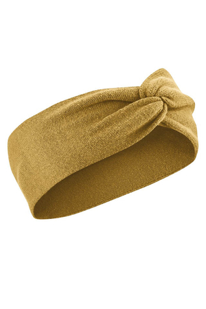 Pletená dámská čelenka od německé značky HempAge, bude vaším společníkem v chladných dnech. Jednobarevná