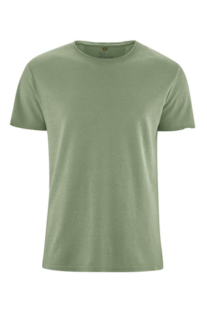 Pánské tričko s krátkým rukávem je vhodné na každodenní nošení. Pohodlné přírodní materiály dávají pocit