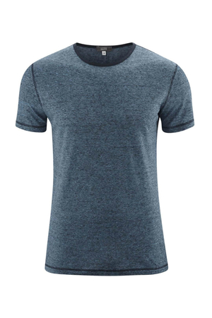 Příjemné pánské lněné tričko s jemnými proužky je vyrobeno z měkčeného lnu v bio kvalitě. Má jen ty nejlepší