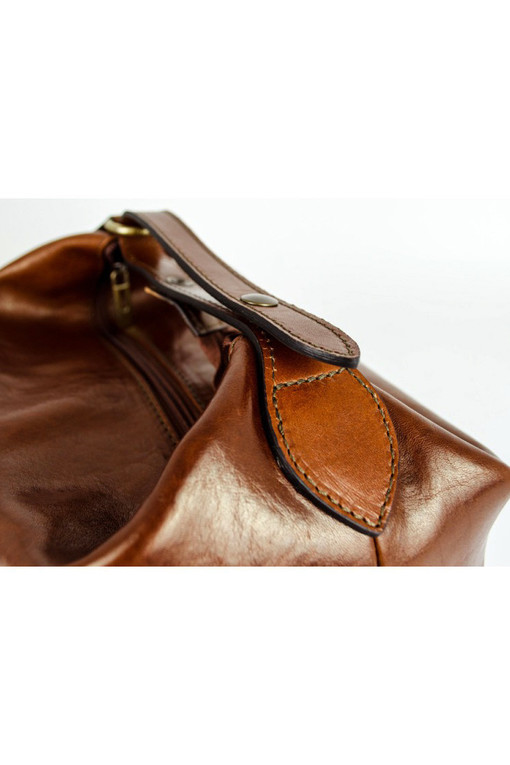 Luxusní kožená kosmetická taška pro náročné