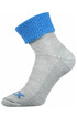 Vlněné ponožky s ozdobným lemem