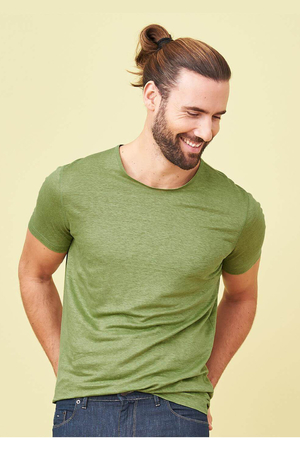 Jednobarevné lněné eko tričko německého výrobce Living Crafts si Vás ihned získá. Skvělé vlastnosti 100% bio lnu