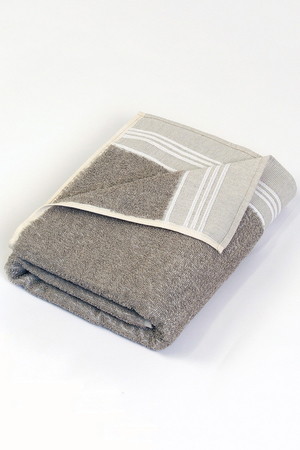 Lněný froté ručník z kolekce Exclusive pro nejnáročnější zákazníky. 100% lněná příze na nosné bavlněné
