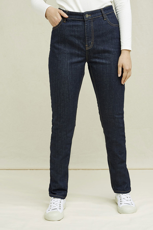 Skvělé a velmi pohodlné džíny úzkého střihu pro ženy, z kolekce udržitelné módy anglické značky People Tree. V