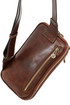 Kožená crossbody taška Premium Leather