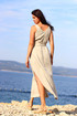 100% lněné maxi šaty Lotika Premium quality