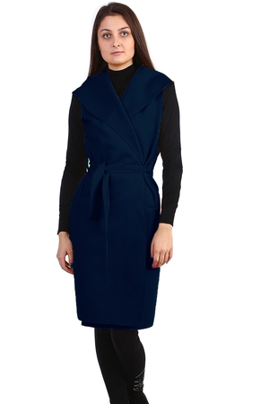 Dámská vesta z příjemného flísového materiálu je ideální volbou jako vrchní část outfitu v přechodném
